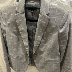 Ann Taylor Checkered Blazer
